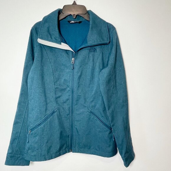 The North Face WindWall Athletic Running Jacket Blue S Long Sleeve Full Zip - Picture 1 of 8